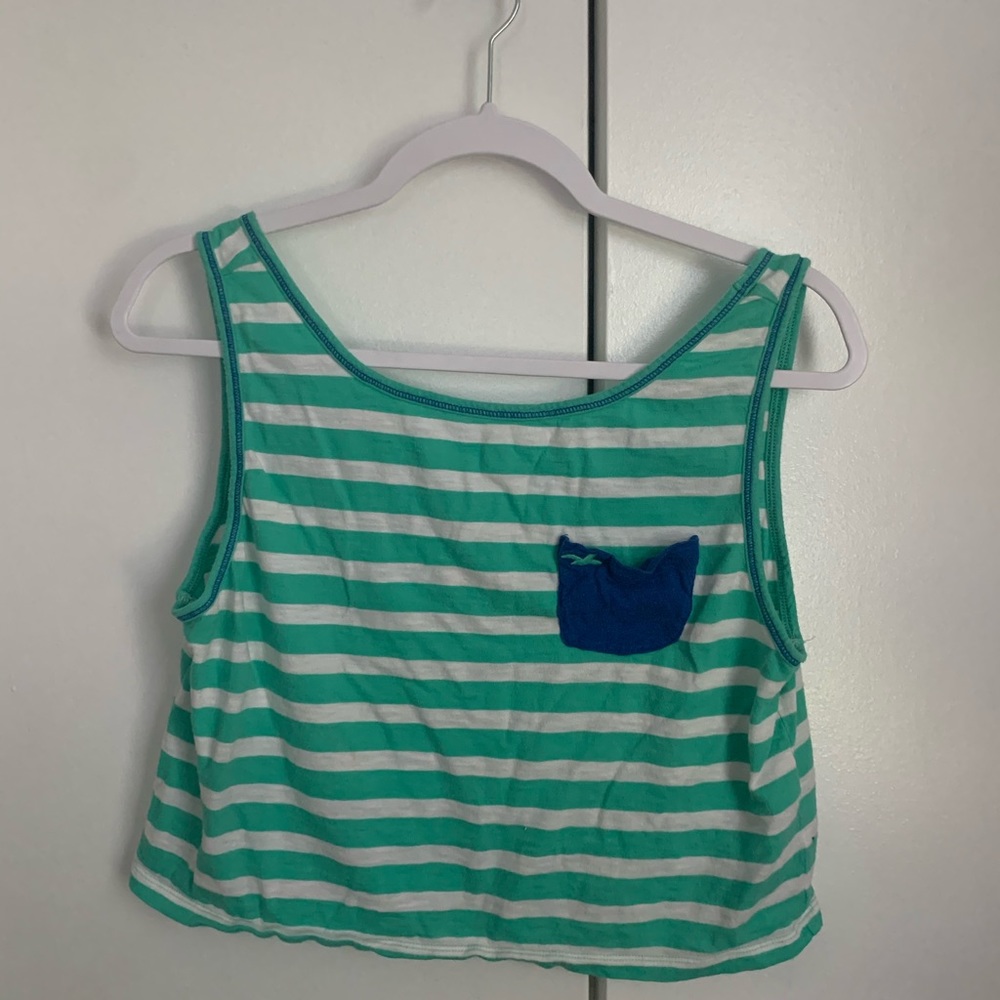 Hollister Cropped Tank Top